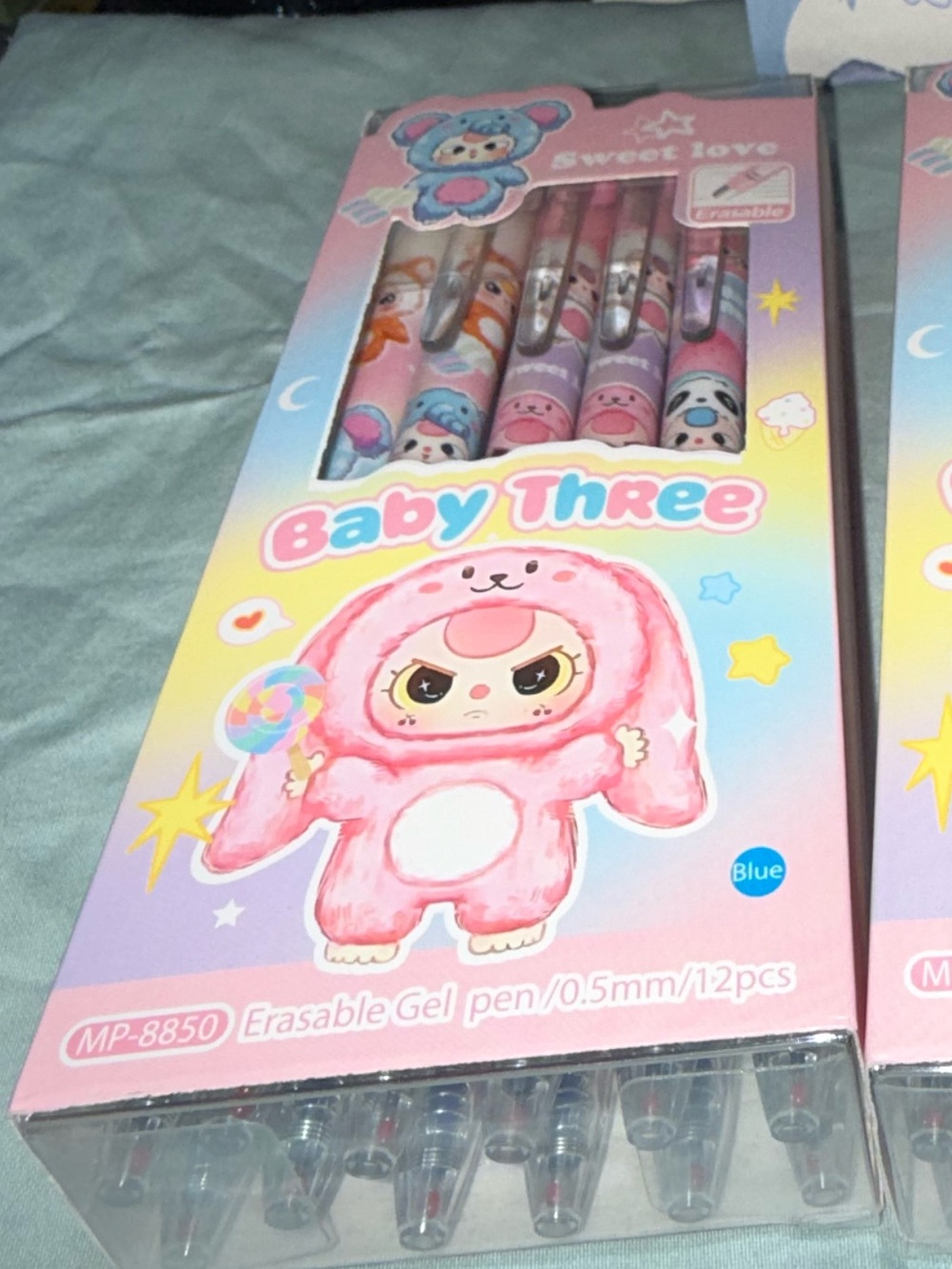 Baby 3 12 pk gel pens